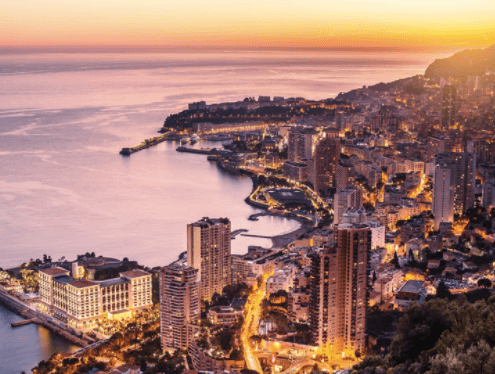 Monaco town