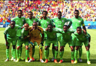 Nigeria lineup